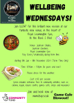 ILEAP Wellbeing Wednesdays: Summer Term 2025: 16 years and over: 10.30am -3pm